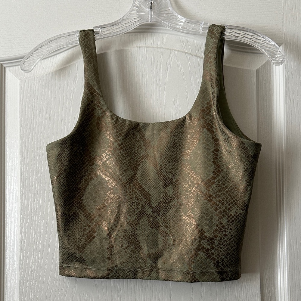 Snake Print Sports Bra/tank by IVL